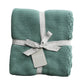 Mini Moss Stitch Organic Baby Blanket - Sage