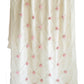 Pom Pom Organic Knit Baby Blanket - Pink
