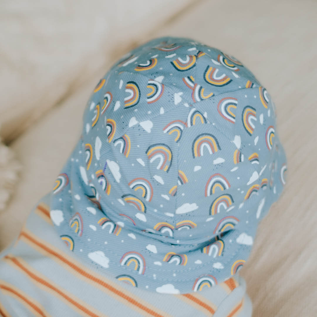 Legionnaire Flap Sun hat - Rainbow