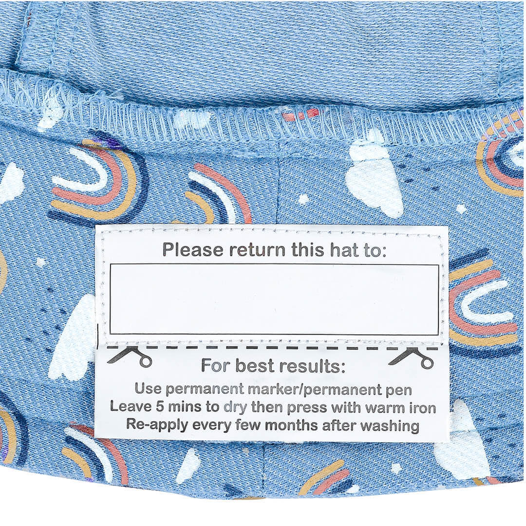 Legionnaire Flap Sun hat - Rainbow