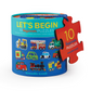 Let's Begin 2 Pce Puzzle - Vehicles