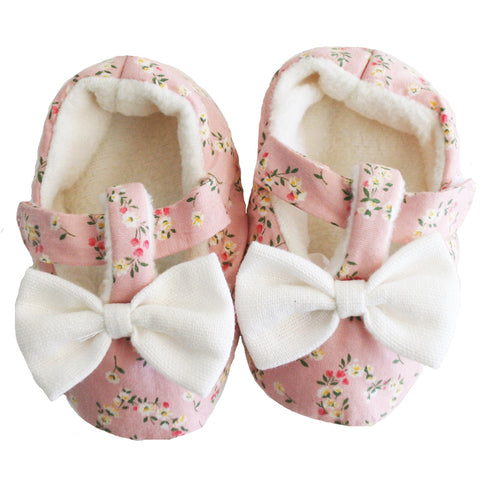 Bow Booties - Posy Heart