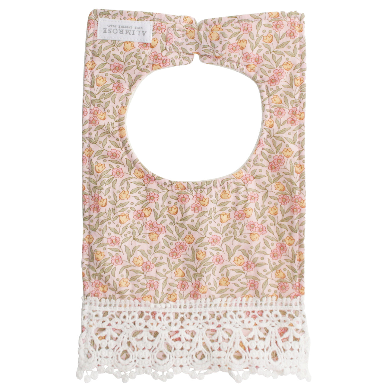 Erin Bib - Blossom Lily Pink