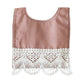 Erin Bib - Rose Linen