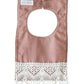Erin Bib - Rose Linen