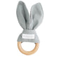 Bailey Linen Bunny Teether - Grey