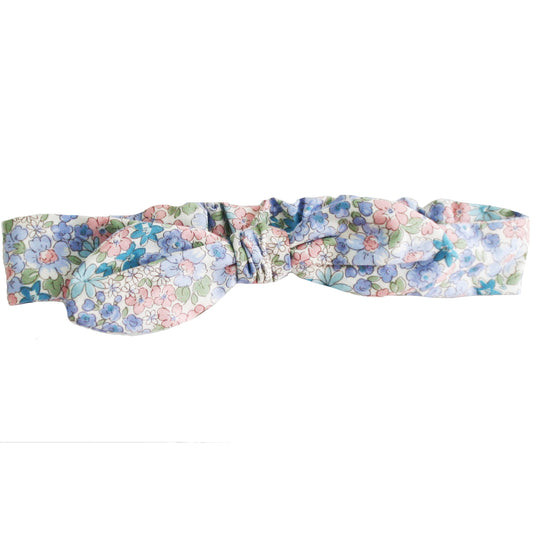 Bow Headband - Liberty Blue