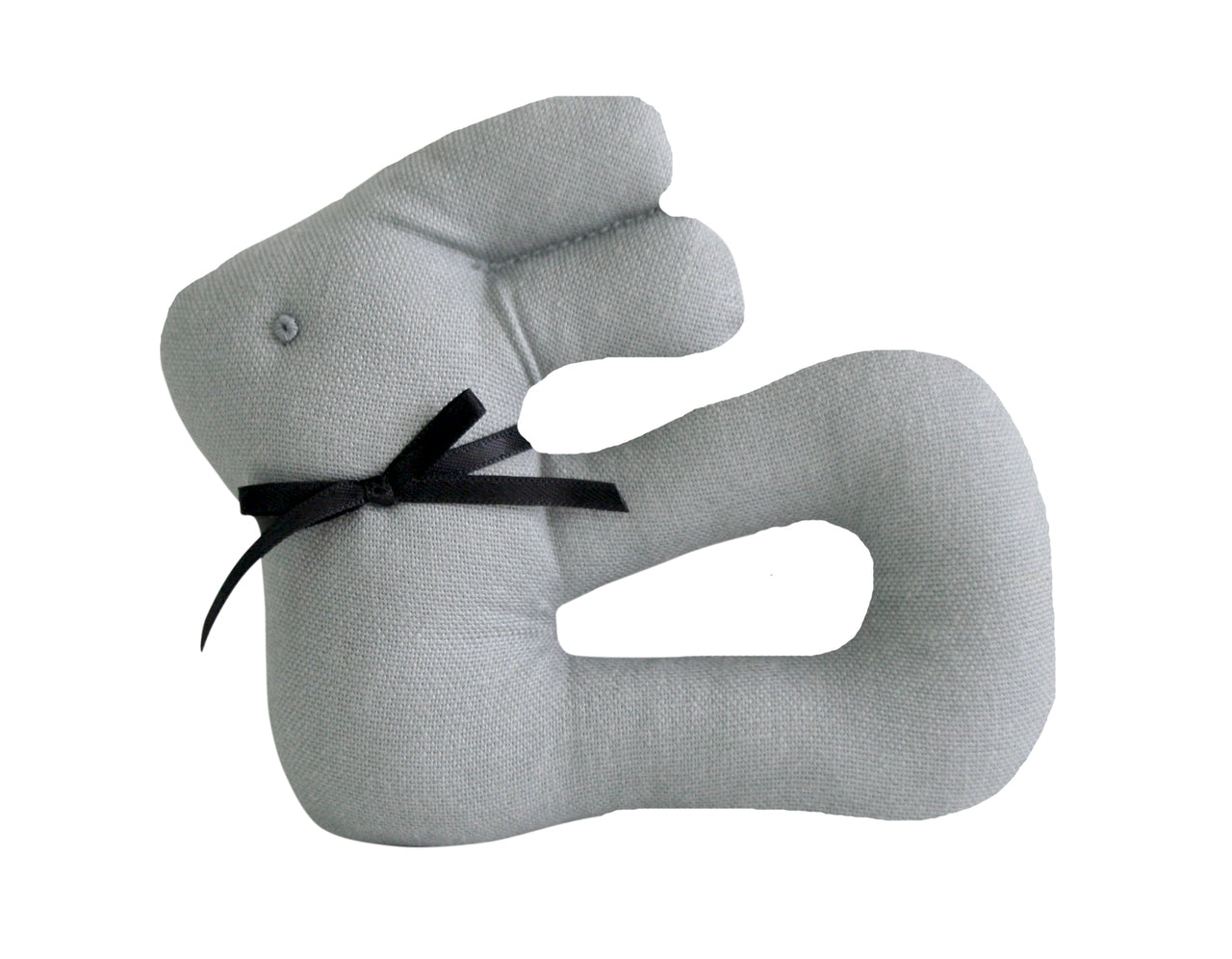 My First Bunny Rattle - Grey