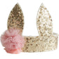 Sequin Bunny Crown - Rose Gold