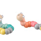 Calm & Breezy Wooden Jointed Worm - Pastel