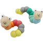 Calm & Breezy Wooden Jointed Worm - Pastel