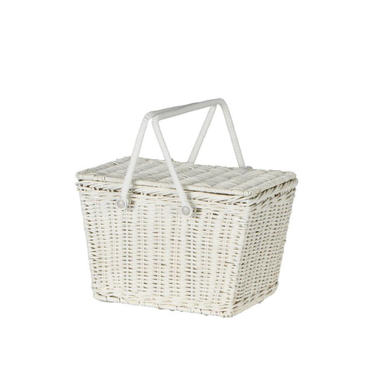 Piki Basket- White