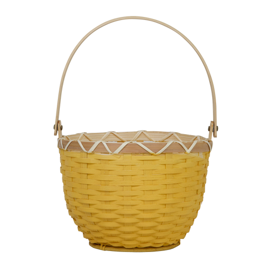 Blossom Basket - Mustard