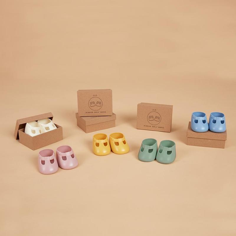 Dinkum Doll Shoes - Heron Blue