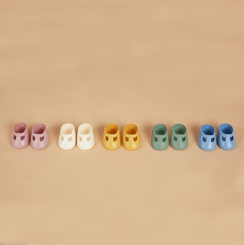 Dinkum Doll Shoes - Heron Blue