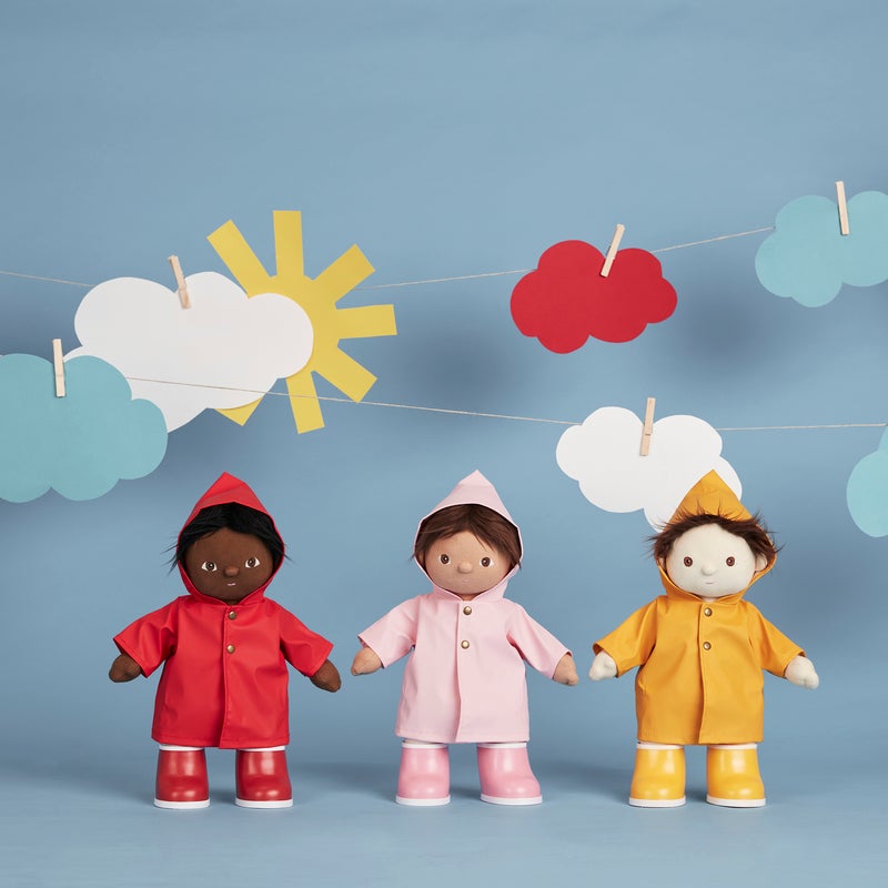 Dinkum Doll Rainy Play Set - Red