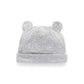 Purebaby Bear Beanie - Grey Mini Spot