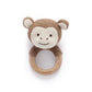 Purebaby Knitted Monkey Rattle