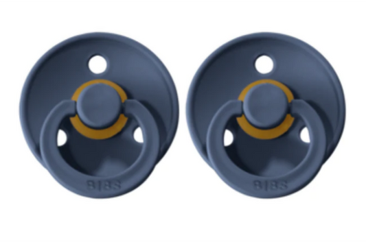 BIBS Dummies Size 2 - Steel 2pk