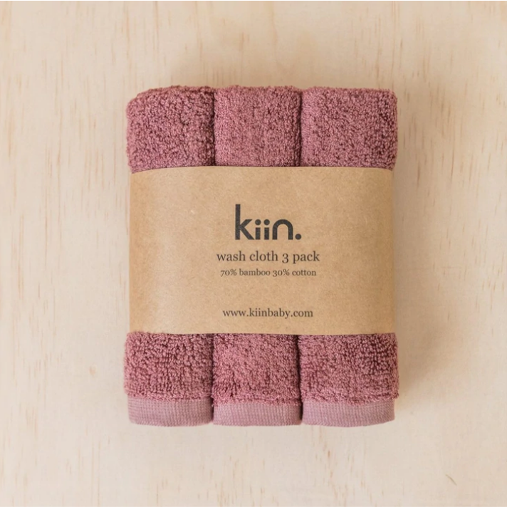 Wash Cloth 3pk - Heather