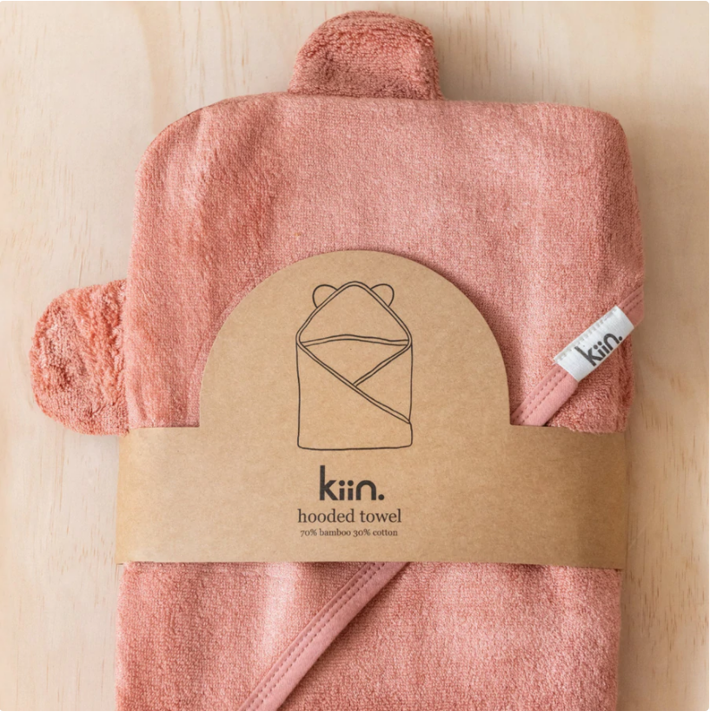 Hooded Towel - Peony