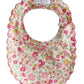 Scallop Bib - Rose Garden