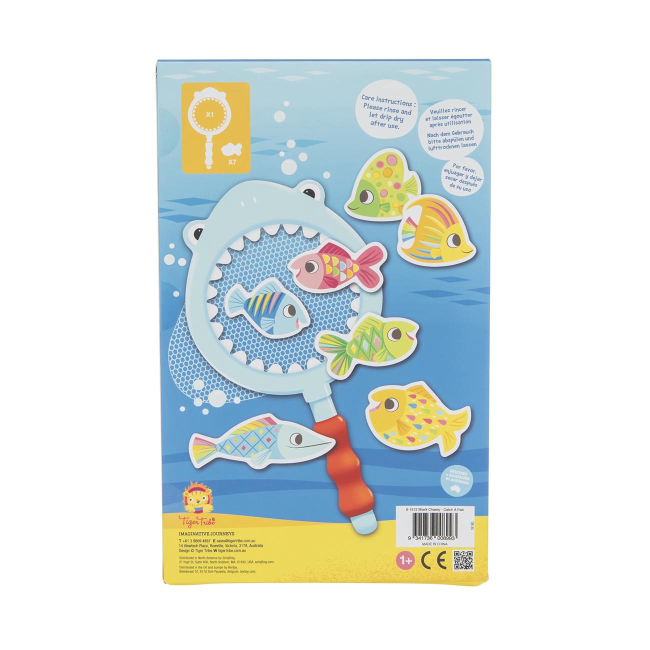 Bath Toys Shark Chasey - Catch a Fish