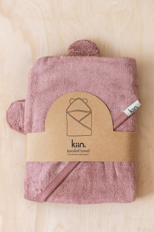 Hooded Towel - Heather
