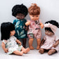 Miniland - Dolls Dress 38cm - Green Leavings