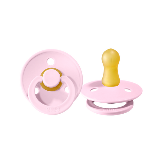 BIBS Dummies Size 1 - Baby Pink 2pk