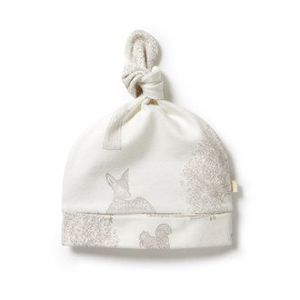 Organic Knot Hat - Welcome to the World