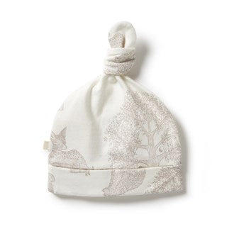 Organic Knot Hat - Welcome to the World
