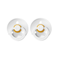 BIBS Dummies Size 2 - White 2pk