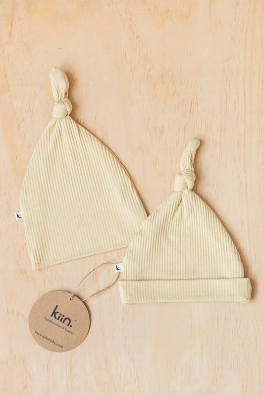 Bamboo Stretch Beanie - Oat