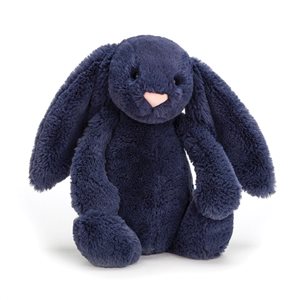 Bashful Navy Bunny - Small