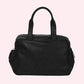 Vegan Leather Nappy Carry All - Black