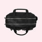 Vegan Leather Nappy Carry All - Black