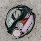 Vegan Leather Nappy Carry All - Black