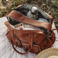 Vegan Leather Nappy Carry All - Tan
