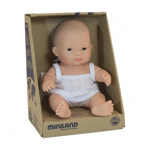 MINILAND Doll - Anatomically Correct Baby - Asian Girl 21cm