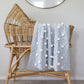 Pom Pom Blanket - Powder Blue