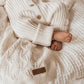 Ribbed Keepsake Romper - Milk