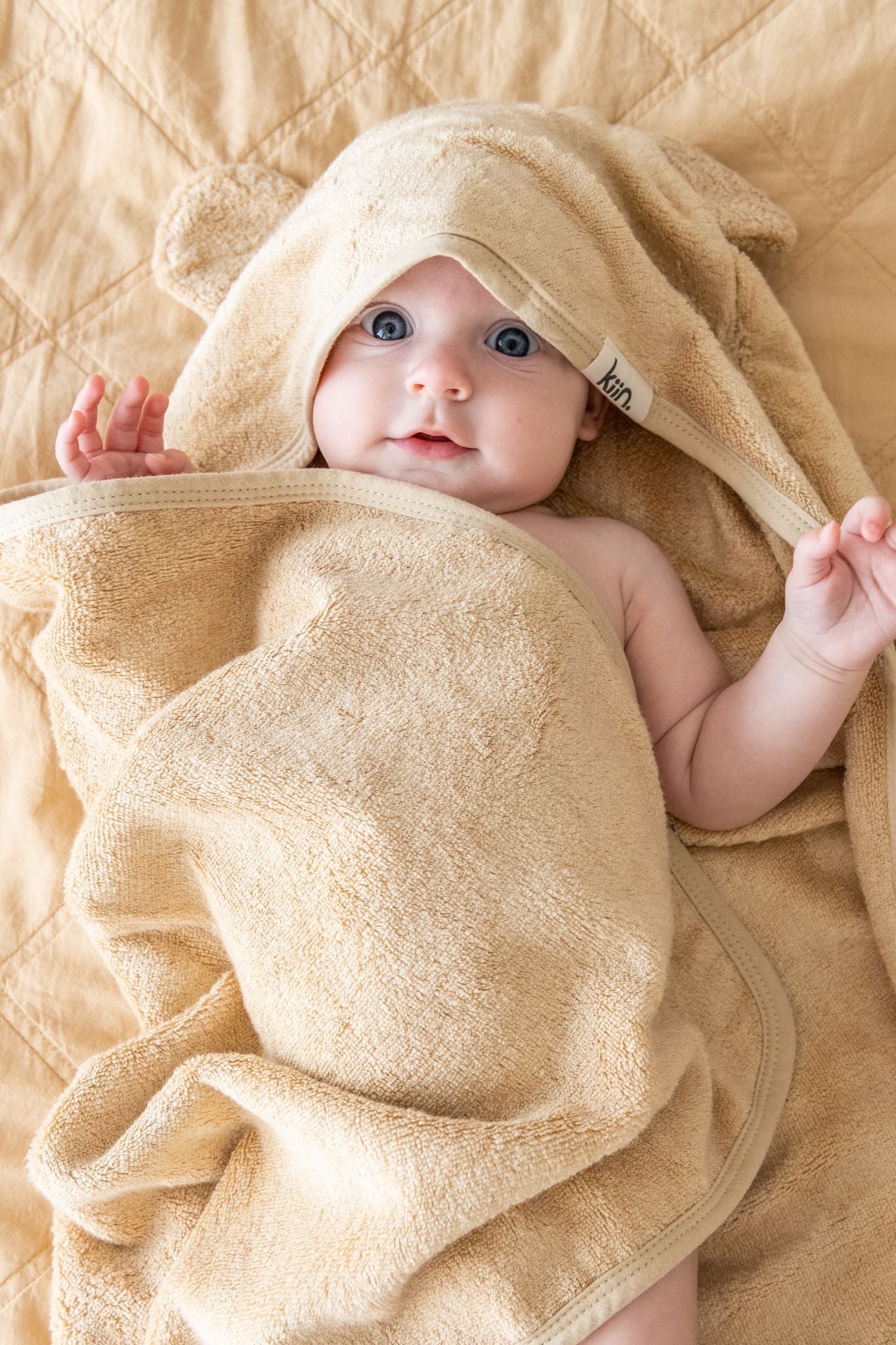 Hooded Towel - Oat