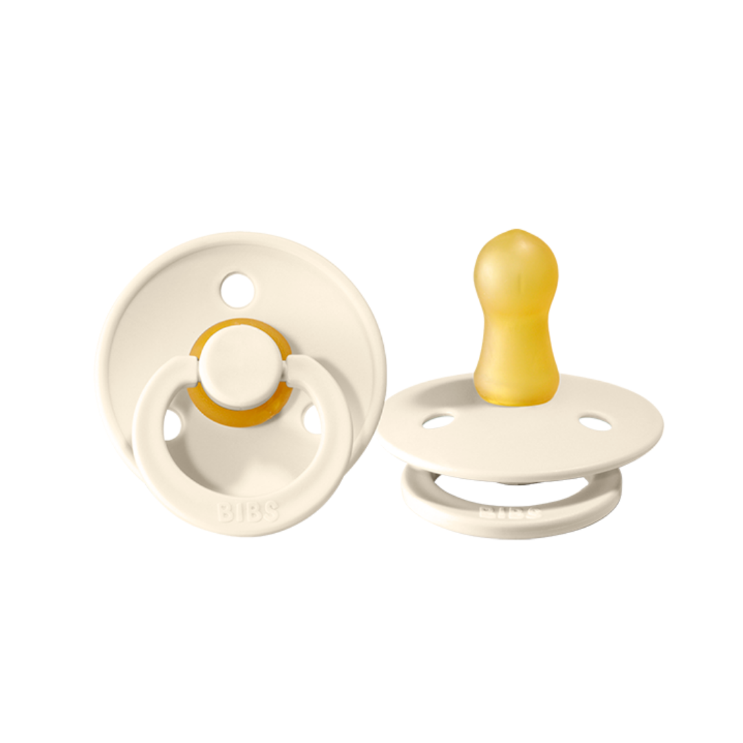 BIBS Dummies Size 1 - Ivory 2pk