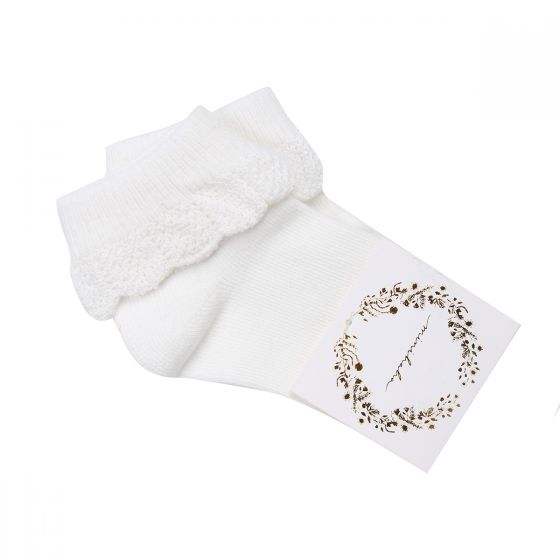 Bebe - Drop Needle Socks - Cloud