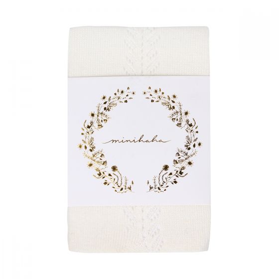 Bebe - Open Work Tights - Ivory