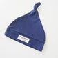 Snuggle Hunny - Navy Knotted beanie