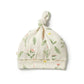 Organic Knot Hat - Wild Flower