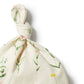 Organic Knot Hat - Wild Flower