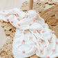 Pom Pom Organic Knit Baby Blanket - Pink